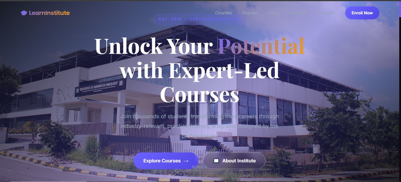 Online Course Platform by Ajmal Mubarak