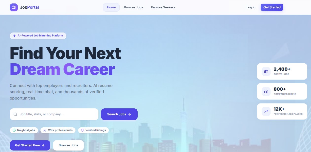 Job Portal Web App by Ajmal Mubarak